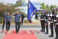 លោក ឧត្តមសេនីយត្រី បោន ប៊ិន អញ្ជេីញជាអធិបតីភាព ក្នុងពិធីប្រកាសចូលកាន់តំណែង មេបញ្ជាការមូលដ្ឋានកងរាជអាវុធហត្ថស្រុកអូរជ្រៅ