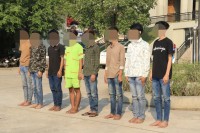 កងរាជអាវុធហត្ថខេត្តបន្ទាយមានជ័យ បញ្ជូនជនសង្ស័យ៨នាក់ ទៅតុលាការពាក់ព័ន្ធករណី ប្រើប្រាស់ដោយខុសច្បាប់នូវសារធាតុញៀន