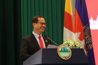 ឯកឧត្តម ង៉ូវ បូរីណា រដ្ឋលេខាធិការក្រសួងបរិស្ថាន ជំរុញការអនុវត្តរបបសន្តិសុខសង្គមផ្នែកថែទាំសុខភាពឲ្យបានទាំងអស់គ្នាសម្រាប់អ្នកក្នុងបន្ទុក ក្នុងក្រសួងបរិស្ថាន