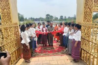 ពិធីបុណ្យឆ្លងសមិទ្ធិផលនានាក្នុងវត្តជ័យឧត្តម ស្រុកភ្នំស្រុក