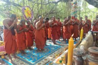 ពិធីត្រាស់ឆ្លងបុណ្យចូលឆ្នាំថ្មី វត្តរាជនិវេសនារាម ហៅវត្តព្រះពន្លា