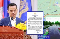 ឯកឧត្តមអភិសន្តិបណ្ឌិត ស សុខា ប្រកាសគាំទ្រចំពោះការអនុវត្តគម្រោងព្រែកជីកហ្វូណនតេជោ