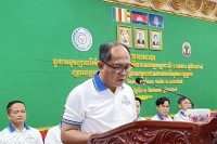 រដ្ឋបាលខេត្តបន្ទាយមានជ័យ សហការជាមួយមន្ទីរការងារនិងបណ្ដុះបណ្ដាលវិជ្ជាជីវៈខេត្ត រៀបចំពិធីជួបសំណេះសំណាលជាមួយកម្មករនិយោជិក ធ្វើការក្នុងរោងចក្រក្នុងក្រុងសិរីសោភ័ណប្រមាណជាង ៦០០នាក់