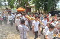 ពិធីបុណ្យលេីកជហ្វា និងផ្កាប្រាក់សាមគ្គី នាវត្ត ខេមរាសីមារាម ទំនប់ក៥