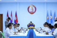 លោកជំទាវបណ្ឌិត បាន ស្រីមុំ អញ្ជើញសំណេះសំណាលជាមួយអង្គបោះឆ្នោតជ្រើសរើសក្រុមប្រឹក្សាខេត្ត ក្រុង ស្រុក អាណត្តិទី៤ នៅស្រុកសាលាក្រៅ