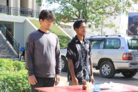 ជនសង្ស័យ២នាក់ ដែលពាក់ព័ន្ធករណីគ្រឿងញៀន ត្រូវអាវុធហត្ថចាប់ឃាត់ខ្លួនបញ្ជូនទៅតុលាការ