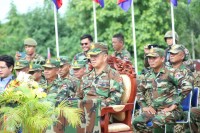 ពិធីបិទវគ្គហ្វឹកហ្វឺនបំប៉នជំនាញស៊ើបការណ៍ប្រដាប់អាវុធ និងបើកវគ្គបំប៉នពង្រឹងវរសេនាតូចថ្មើរជើងលេខ៥១៣ វគ្គហ្វឹកហ្វឺនបំប៉នជំនាញស៊ើបការណ៍ និងក្បាច់គុន នៃកងយោធពលខេមរភូមិន្ទ របស់វរសេនាតូចថ្មើរជើងលេខ៥១៤