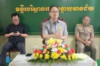 ពិធីជួបសំណេះសំណាលជាមួយមន្ត្រីរាជការ នៃមន្ទីរបរិស្ថានខេត្តបន្ទាយមានជ័យ
