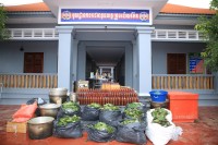 កម្លាំងមូលដ្ឋានកងរាជអាវុធហត្ថក្រុងប៉ោយប៉ែត ចុះបង្ក្រាបទីតាំងលួចផលិតទឹកកាធុម