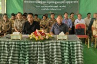 ពិធីសំណេះសំណាលជាមួយមន្ត្រីរាជការ និងប្រជាពលរដ្ឋក្នុងស្រុកមង្គលបូរី ខេត្តបន្ទាយមានជ័យ
