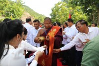 ពិធីបុណ្យពុទ្ធាភិសេក ព្រះពុទ្ធអង្គធំកម្ពស់ ៩ ម៉ែត្រ វត្តថ្មរមៀល