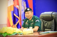 ប្រជុំផ្សព្វផ្សាយផែនការ ស្តីពីវិធានការ ការពារសន្តិសុខ សណ្តាប់ធ្នាប់សាធារណះ និងសុវត្ថិភាពសង្គម ក្នុងឱកាសពិធីបុណ្យកាន់បិណ្ឌ បុណ្យភ្ជុំបិណ្ឌ ប្រពៃណីជាតិខ្មែរ ដល់កងកម្លាំង