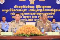 ឯកឧត្តម ឧត្តមសេនីយ៍ឯក ចេវ ហាក់ អញ្ជើញជាអធិបតីក្នុងពិធីបើកវគ្គបំប៉នជំនាញ ស្តីពីបច្ចេកទេសសង្គ្រោះជីវិតជនរងគ្រោះ ដោយគ្រោះថ្នាក់ចរាចរណ៍ ដល់មន្ត្រីនគរបាលស្នងការដ្ឋាននគរបាលខេត្តបន្ទាយមានជ័យ