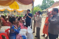 ខេត្តក្រចេះទទួលគ្រាប់ពូជស្រូវពីរាជរដ្ឋាភិបាលកម្ពុជា សម្រាប់ចែកជូនប្រជាកសិករ ដែលរងផលប៉ះពាល់ពីទឹកជំនន់ទន្លេមេគង្គ
