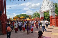បុណ្យកឋិនទានមហាសាមគ្គីដង្ហែ និងវេរប្រគេនដល់ព្រះសង្ឃគង់ចាំព្រះវស្សា នៅវត្តពោធិ៍សុវណ្ណ សិលារាម ហៅវត្តអណ្ដូងថ្មមាស ក្នុងក្រុងប៉ោយប៉ែត