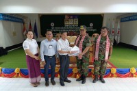 វគ្គផ្សព្វផ្សាយស្តីពីគោលការគ្រឹះរបស់ចលនា អន្តរជាតិ កាកបាទក្រហម អឌ្ឍចន្ទក្រហម ដល់បញ្ជាការដ្ឋាន ប្រតិបត្តិការសឹករង ខេត្តបន្ទាយមានជ័យ