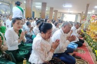 បុណ្យកឋិនទានសាមគ្គី ដង្ហែរទៅកាន់ វត្ត គិរីជុំចំការខ្នុរ សង្កាត់អូរអំបិល ក្រុងសិរីសោភ័ណ