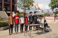 កងរាជអាវុធហត្ថខេត្តបញ្ជូនក្មេងទំនើង៦នាក់ ទៅតុលាការ ពាក់ព័ន្ធករណីកាន់កាប់ ឬដឹកជញ្ជូនអាវុធដោយគ្មានការអនុញាត
