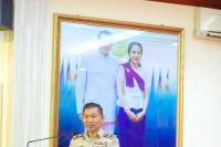 លោកឧត្តមសេនីយ៍ទោ សិទ្ធិ ឡោះ ប្រធានសមាគមអតីតយុទ្ធជនកម្ពុជាខេត្តបន្ទាយមានជ័យ ដឹកនាំកិច្ចប្រជុំផ្សព្វផ្សាយទិសដៅការការងារសម្រាប់អនុវត្តឆ្នាំ២០២៥ និងការសាងសង់អគារចំនួន០២ទីតាំង