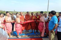 ពិធីកាត់ខ្សែបូរណ៌ សម្ភោធសមិទ្ធផលនានា នៅវត្ត ជ័យទេពមង្គលអូរញរ ឃុំ ភ្នំតូច ស្រុក មង្គលបូរី
