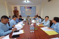 កិច្ចប្រជុំពិភាក្សា ស្តីពីការរៀបចំសន្និបាត អាណត្តិទី៦ និងត្រៀមប្រារព្ធពិធីខួបលើកទី១៦២ របស់ កាកបាទក្រហមខេត្តបន្ទាយមានជ័យ ៨ ឧសភា