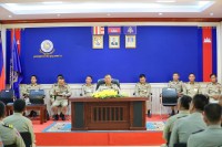 ស្នងការគរបាលខេត្តបន្ទាយមានជ័យ ជម្រុញដល់កម្លាំងនគរបាលគ្រប់ផ្នែកពាក់ព័ន្ធទាំងអស់ ត្រូវយកចិត្តទុកដាក់ទប់ស្កាត់ បង្ក្រាបបទល្មើសគ្រប់ប្រភេទ