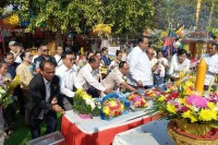 ពិធីបុណ្យសិតព្រះពុទ្ធរូប ធ្វើពីស្ពាន់ និងបុណ្យខួបគម្រប់១ឆ្នាំ ព្រះពុទ្ធទាន់ចិត្ត បំបួសកុលបុត្រ ផ្កាប្រាក់សាមគ្គីវត្តមុនីហេមវ័ន តាវង ឃុំពន្លៃ ស្រុកភ្នំស្រុក