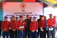 ពិធីប្រគល់ផ្ទះ ជូនគ្រួសារទីទ័លក្រ នៅស្រុកថ្មពួក ក្នុងខេត្តបន្ទាយមានជ័យ