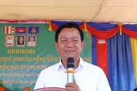 ពិធីប្រកាសតែងតាំង ស្រោចស្រពសុគន្ធវារីប្រគេនដល់ព្រះមន្ត្រីសង្ឃ ក្នុងស្រុកស្វាយចេក