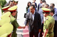 ឯកឧត្តមអភិសន្តិបណ្ឌិត ស សុខា ជួបថ្នាក់ដឹកនាំសាលានគរបាលប្រជាជន ភាគខាងត្បូងប្រទេសវៀតណាម
